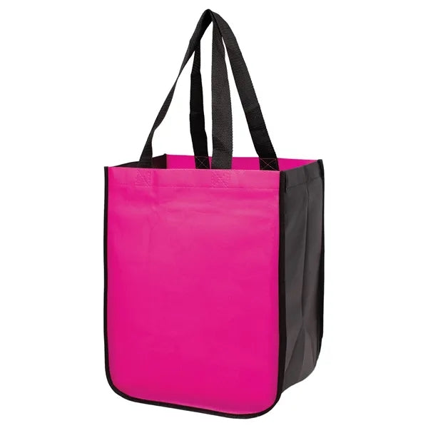 Matte Laminated Designer Tote Bags Curved Corners - Screen