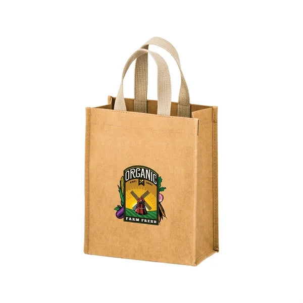 Cyclone - Washable Kraft Paper Fabric Tote Bag - Screen