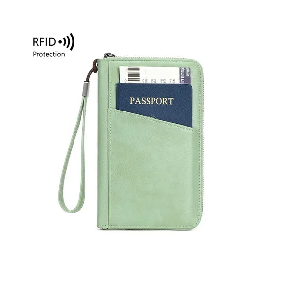 Rfid Travel Document Clutch Bag
