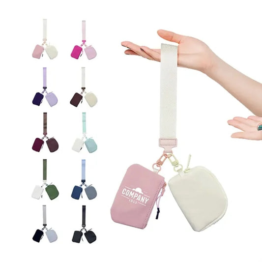 Mini Around Dual Pouch Wristlet