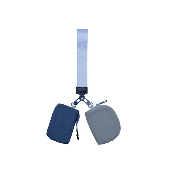 Mini Around Dual Pouch Wristlet