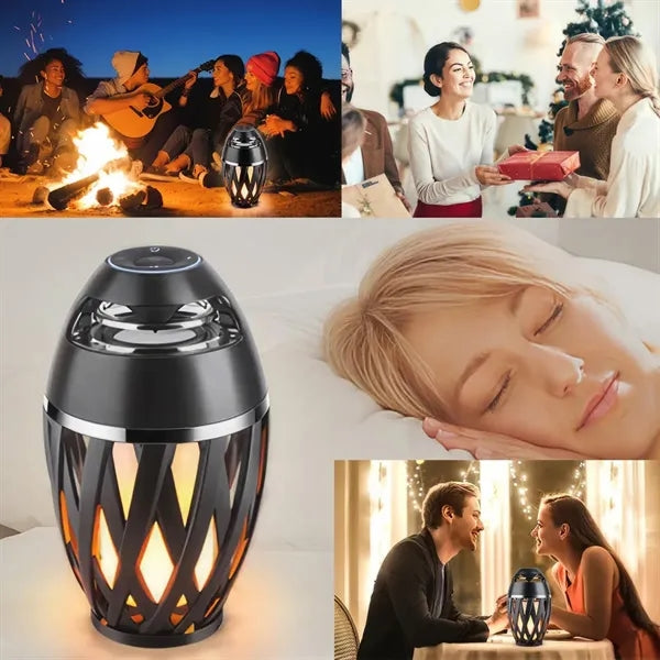 Led Flame Bluetooth Speaker