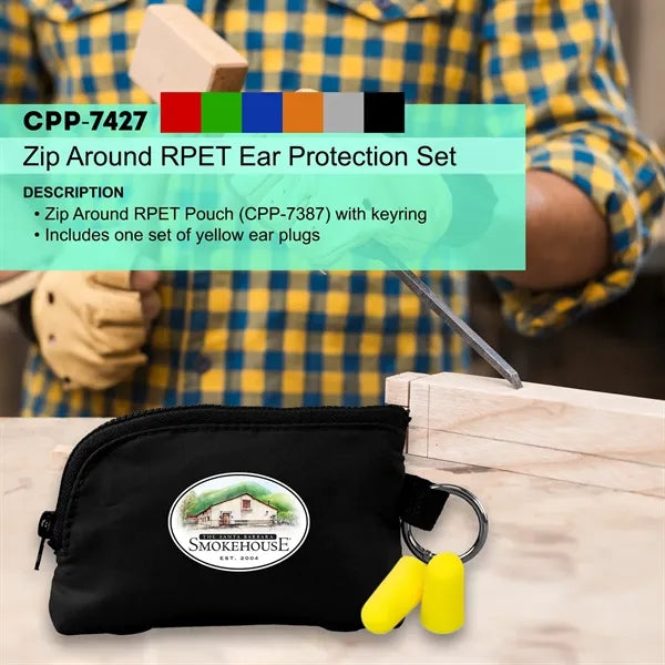 Zip Around RPET Ear Protection Set