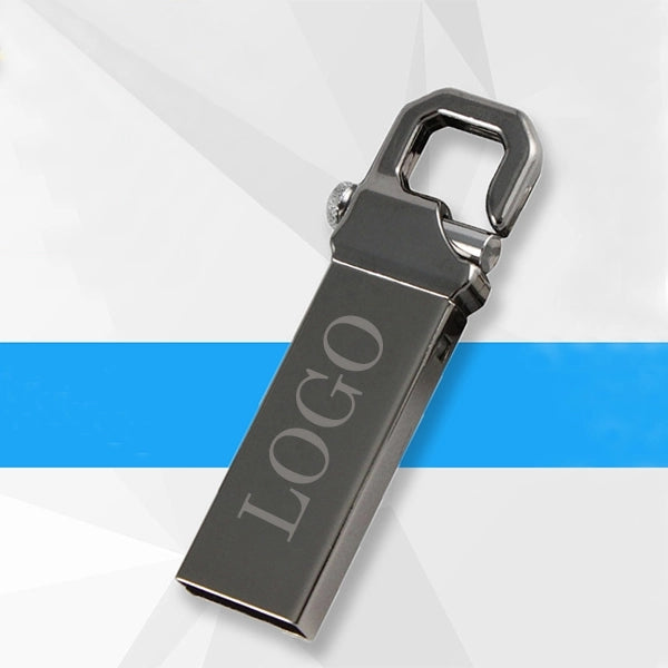 Metal Key Ring Flash Drive