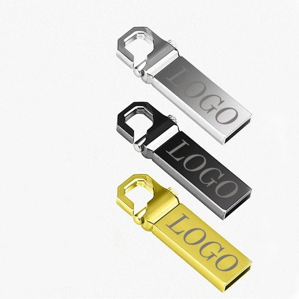 Metal Key Ring Flash Drive