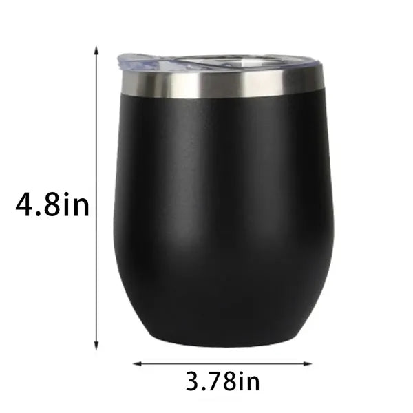 Stainless Steel Stemless Wine Glass