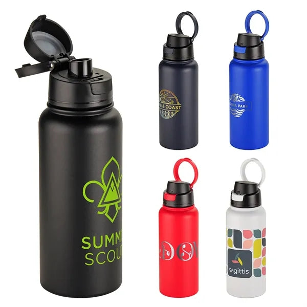 Cabrio 32 oz Recycled Stainless Steel Vacuum Insulated Bottl