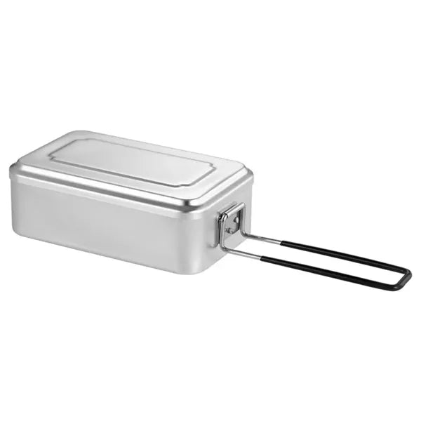 Outdoor Portable Scald-proof Aluminum Lunch Box