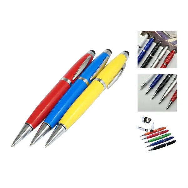 Touchscreen Stylus Pen & USB Storage Combo