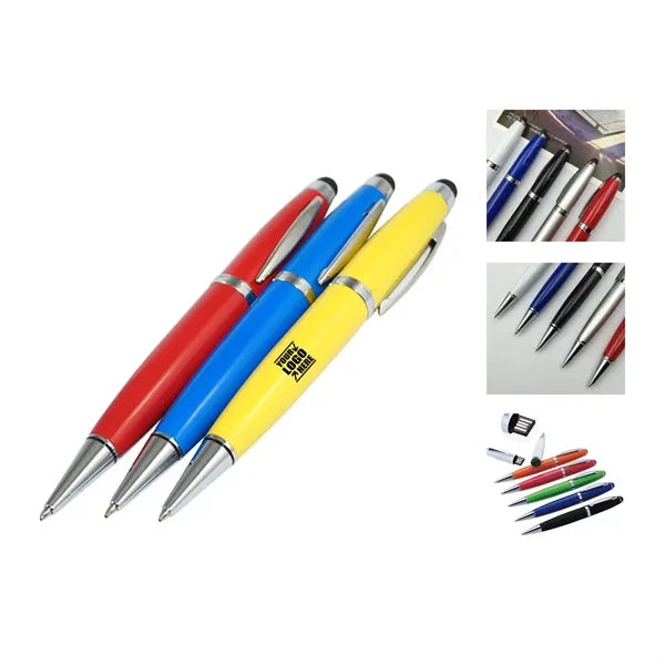 Touchscreen Stylus Pen & USB Storage Combo