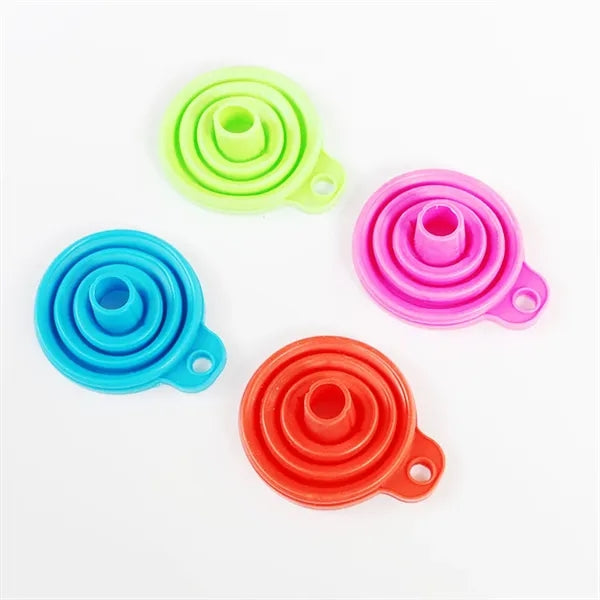Telescopic Silicone Travel Funnel