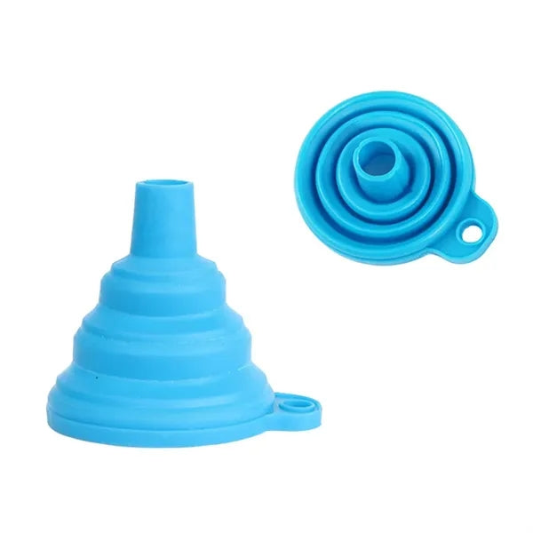 Telescopic Silicone Travel Funnel