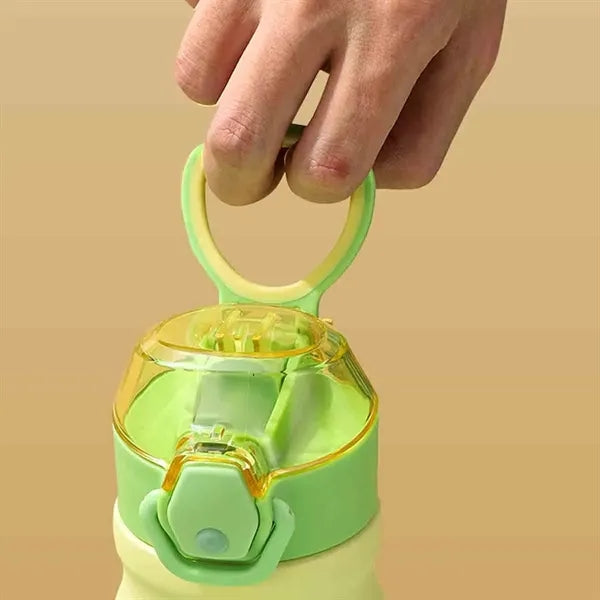 Stainless Steel Water Bottle With Straw
