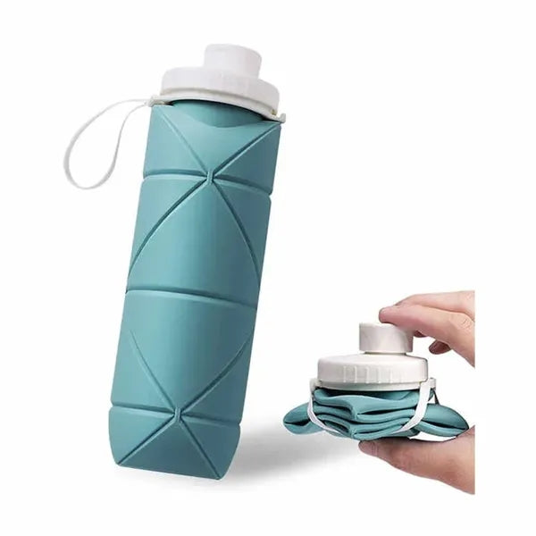 600ML Portable Folding Water Bottle