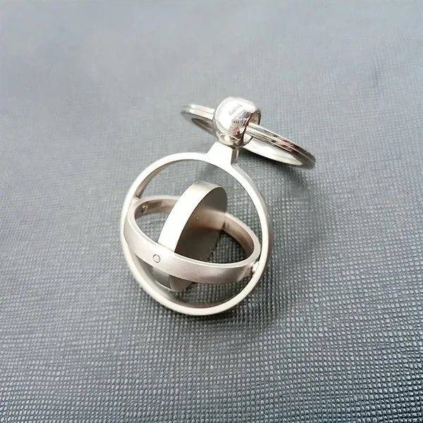 Metal Spinning Keychain