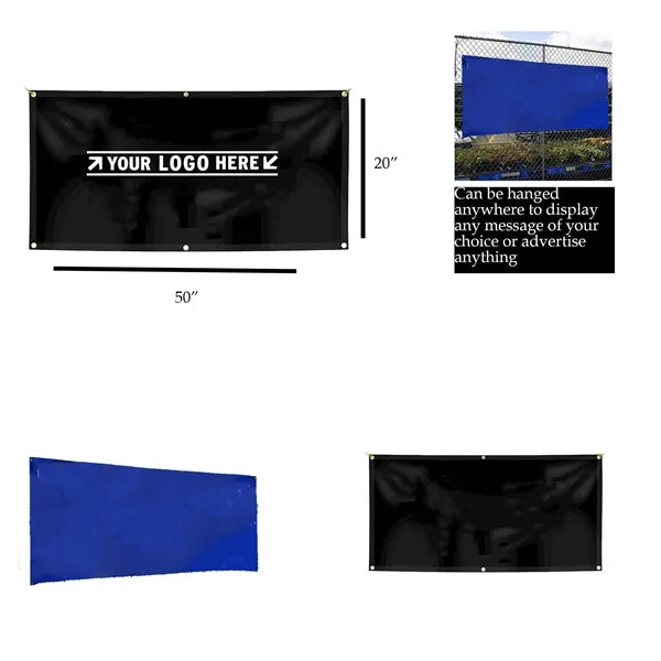 50'' x 20'' Custom Full Color Banner Outdoor Advertising
