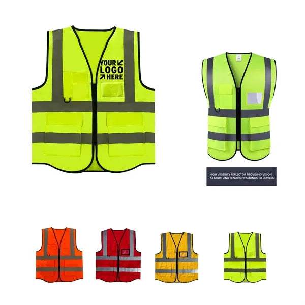 High Visibility Reflective Safety Vest for Adult