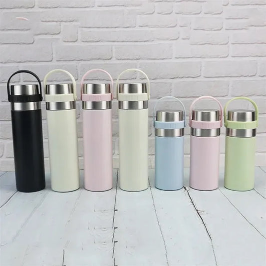 380ml Portable Tea Infuser Mugs With Leak Proof Lid
