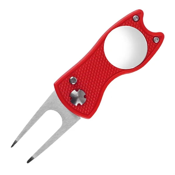 Pop-up Button Golf Divot Tool