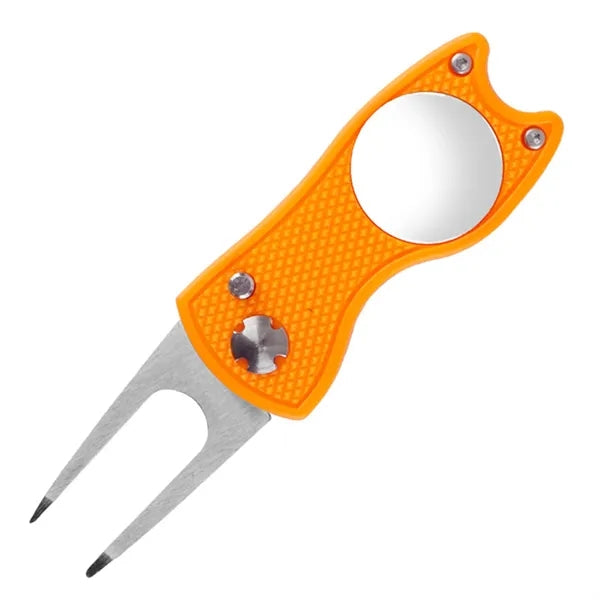 Pop-up Button Golf Divot Tool