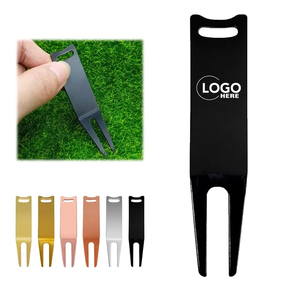 Metal Bending Golf Divot Repair Tool