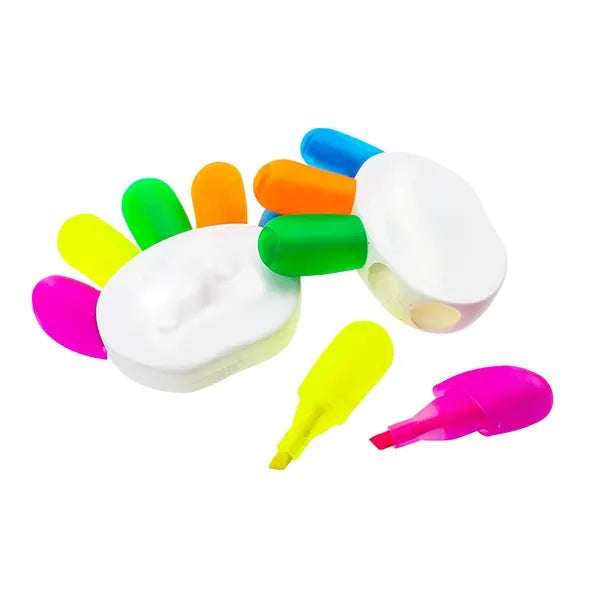Palm Shaped 5 IN 1 Highlighter