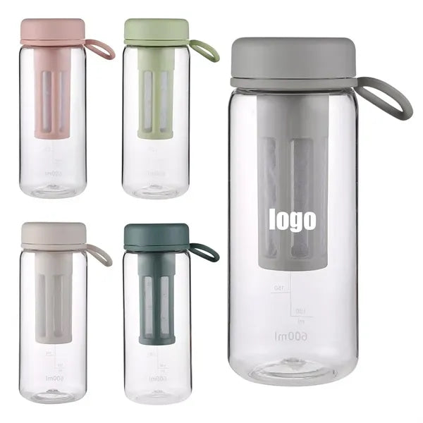 20Oz Plastic Water Bottle With Layer Filter