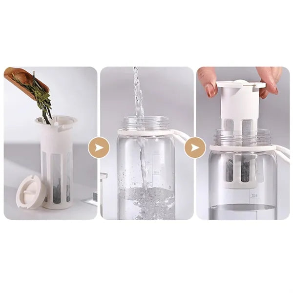 20Oz Plastic Water Bottle With Layer Filter