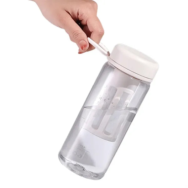 20Oz Plastic Water Bottle With Layer Filter