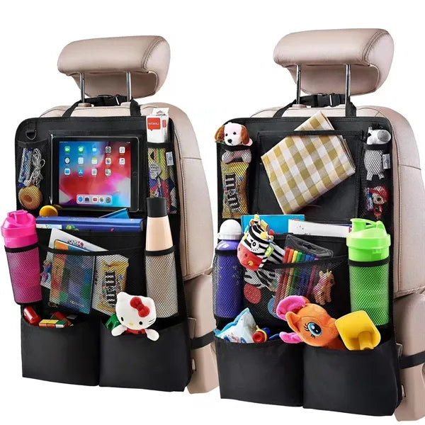 Kick Mats Back Seat Protector With Touch Screen