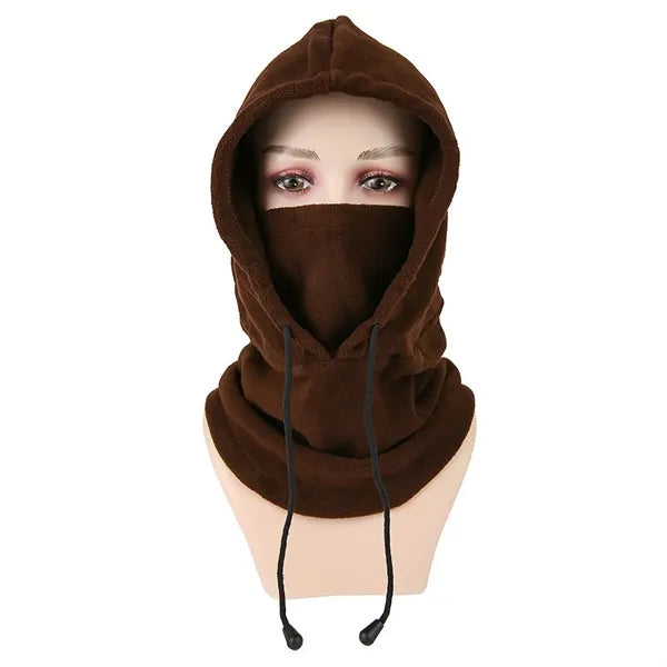 Fleece Face And Neck Mask Hood