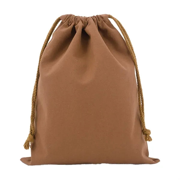 Canvas Tote Bag With Drawstring