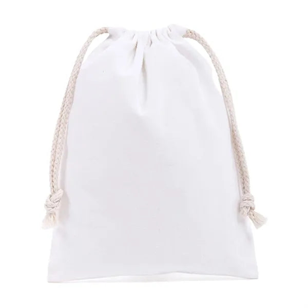 Canvas Tote Bag With Drawstring
