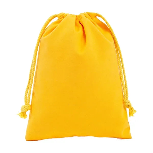 Canvas Tote Bag With Drawstring