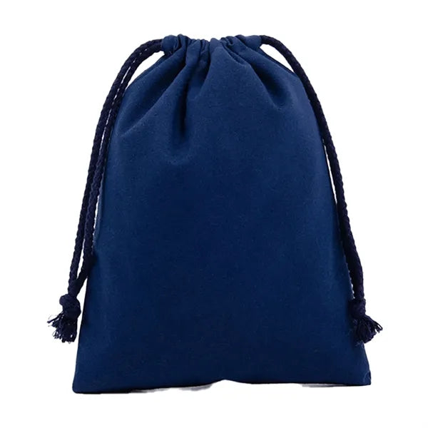 Canvas Tote Bag With Drawstring