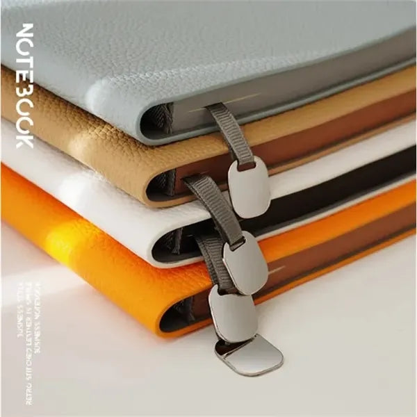 A5 Leather Business Notebook