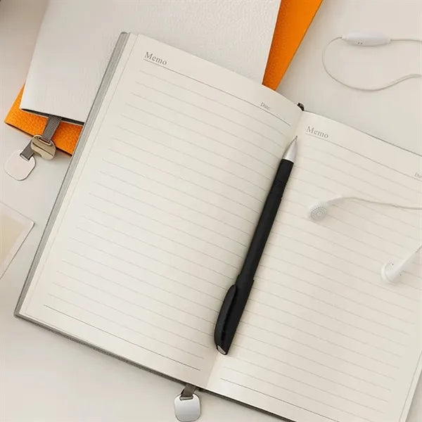 A5 Leather Business Notebook