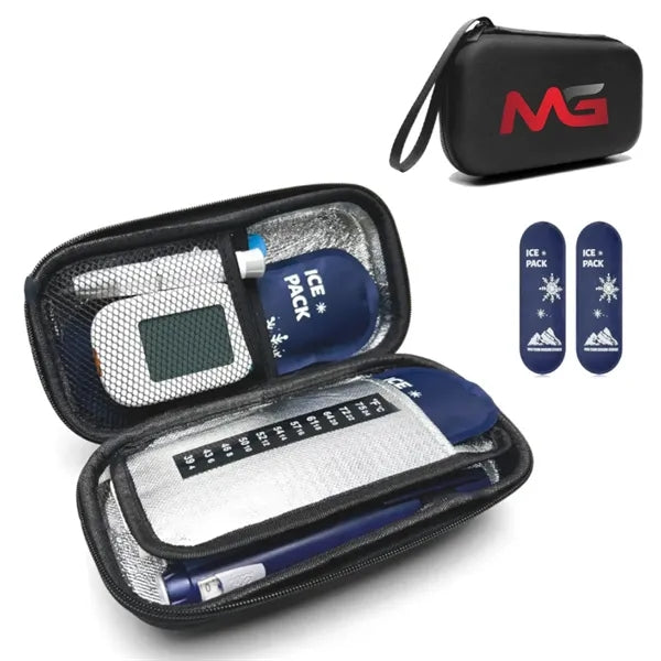 Insulin Cooler Box 8H With Two 90G Ice Packs