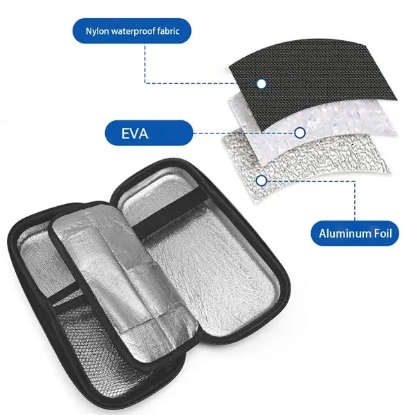 Insulin Cooler Box 8H With Two 90G Ice Packs