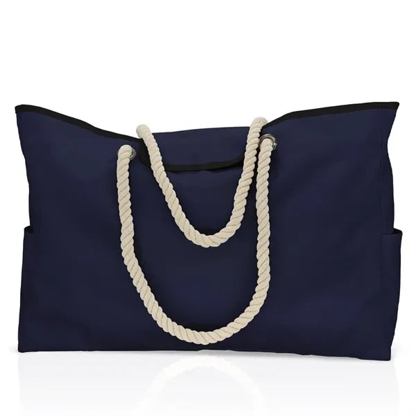 Striped Beach Bag
