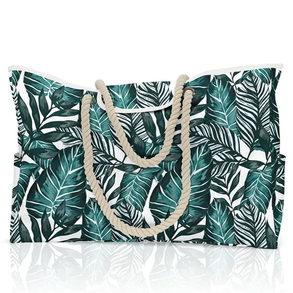 Striped Beach Bag