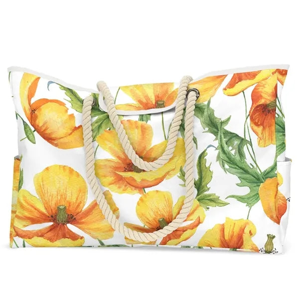Striped Beach Bag