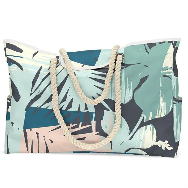 Striped Beach Bag