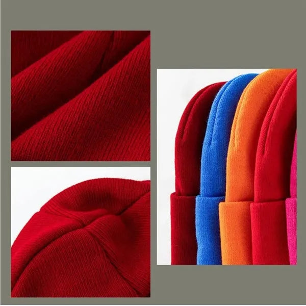 Basic Unisex Knitted Beanie Hat