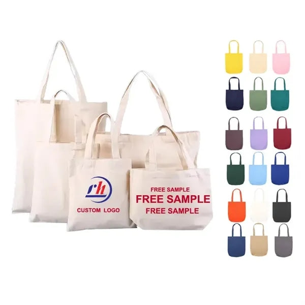 Reuseable Shopping Canvas Tote Bag