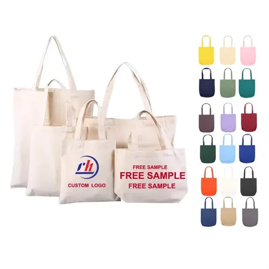 Reuseable Shopping Canvas Tote Bag