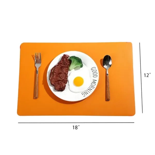 Waterproof Leather Table Placemat