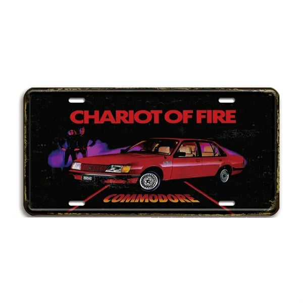 Retro Vintage Car Tags