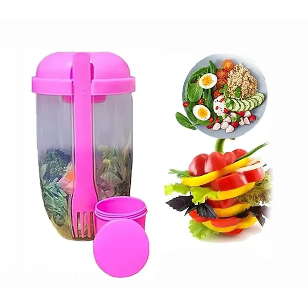 Keep Fit Salad Meal Shaker Cup