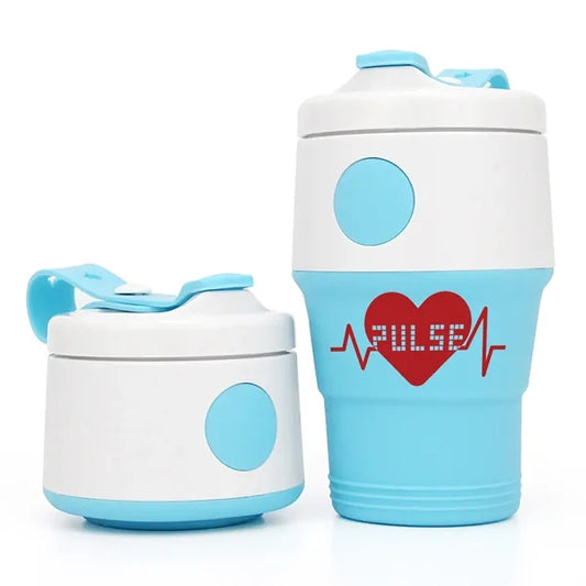 13oz Collapsible Silicone Travel Cup